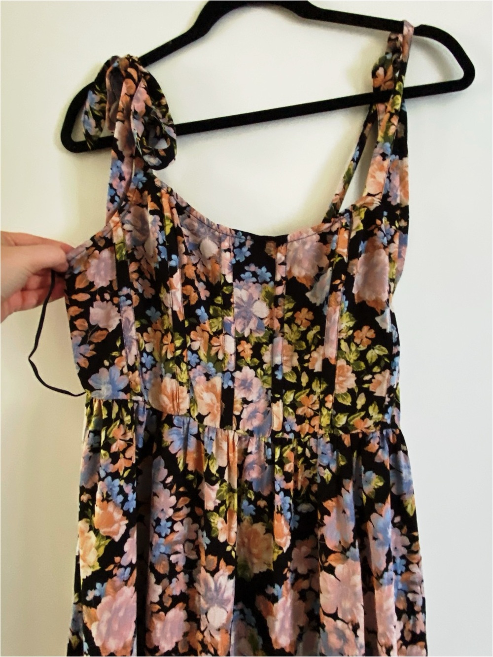 AMERICAN EAGLE Floral Print Corset Midi Dress - Picture 5 of 6